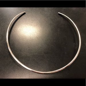Silver Collar Necklace